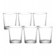 Jogo 6 Copos 400ml Baixo Huis De Vidro Hauskraft